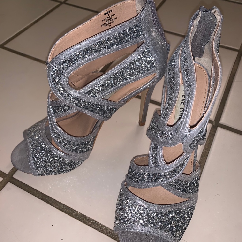 Sparkly high heels
